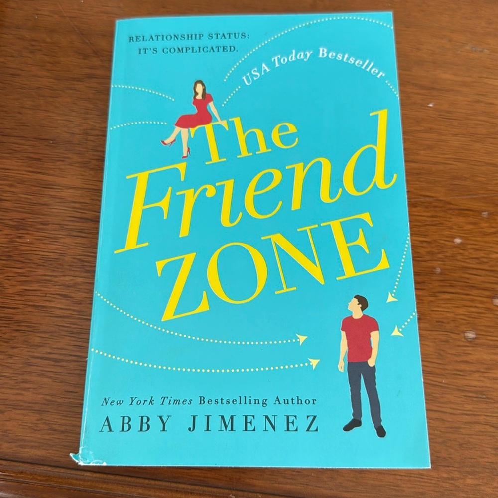 Book: the friend zone by Abby Jimenez